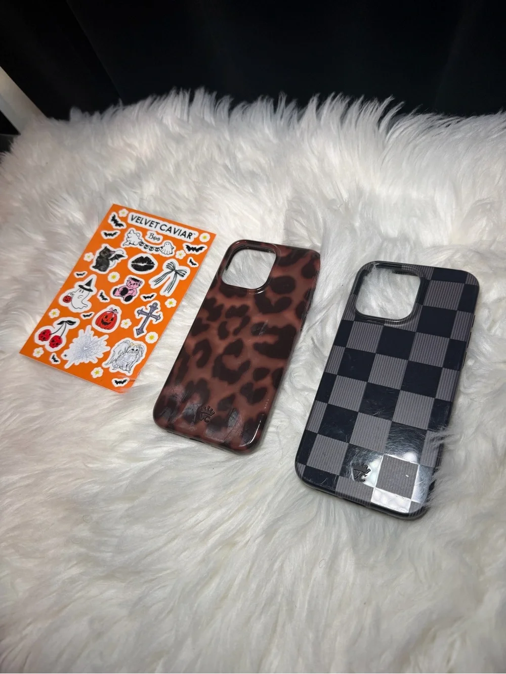 Velvet Caviar Leopard & Checkerboard iPhone Cases - IPhone 15 Pro Max